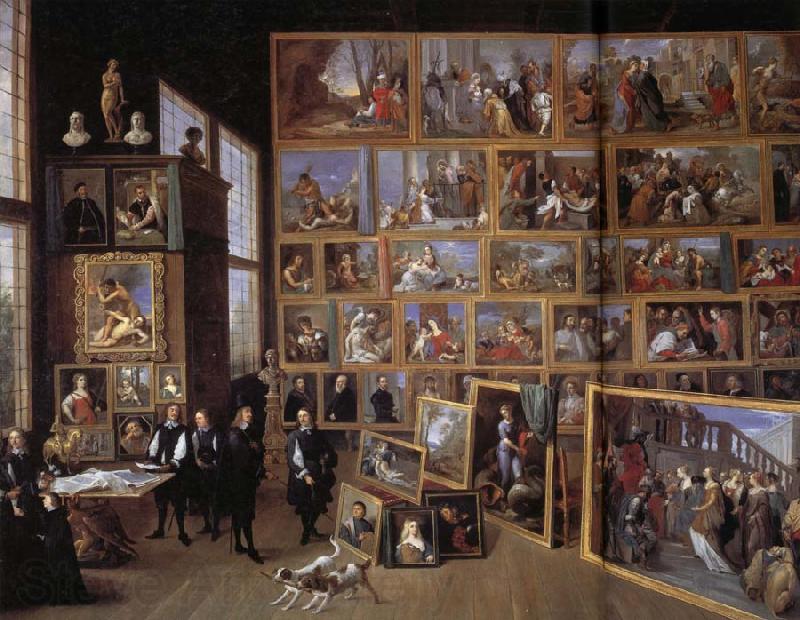 David Teniers Archduke Leopold Wihelm's Galleries at Brussels Spain oil painting art